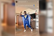Sanjana Ganesan posts Jasprit Bumrah in hilarious ‘punishment outfit’ (Image via Instagram-@sanjanaganesan)